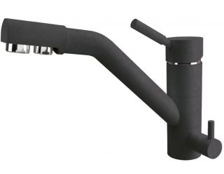 Смеситель для кухни Dr. Gans Дуэт с подключением к фильтру графит